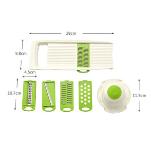 5 in 1 Stainless Steel Blade Vegetables Cutter