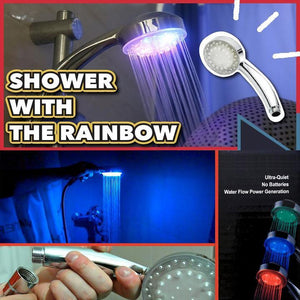 Rainbow LED Shower Head